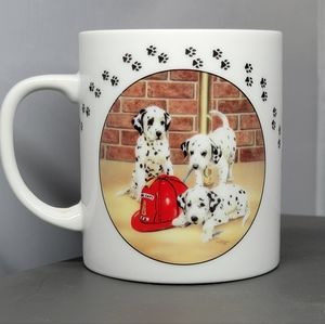 "Firehouse Frolic" Dalamtion Mug collection